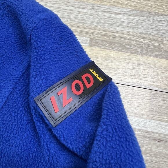 Ladies IZOD Sport Fleece Zip Up Sweater Size M - JL370 - Picture 3 of 7